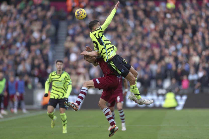 Arsenal rozdrtil West Ham 6:0, připravil mu nejvyšší prohru od roku 1959