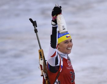 Puskarčíkové se po biatlonové dřině nestýská, těší se na narození potomka