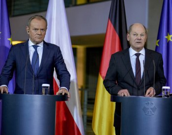 Německý kancléř Scholz a polský premiér Tusk jednali o NATO a obraně Evropy