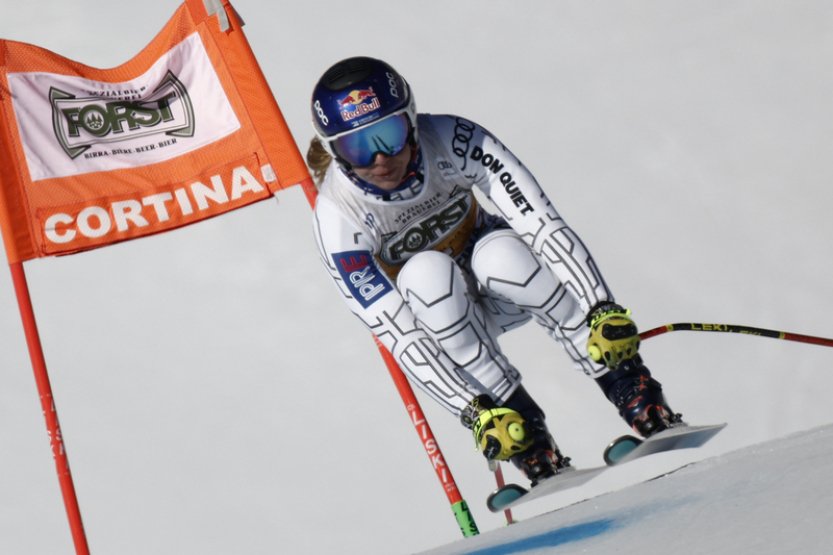 Ledecká byla sedmá v tréninku na sjezd SP v Crans Montaně