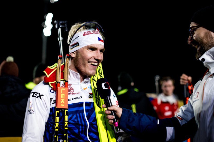 Mikysku mrzela chyba na posledním terči, celkově byl s 10. místem spokojený