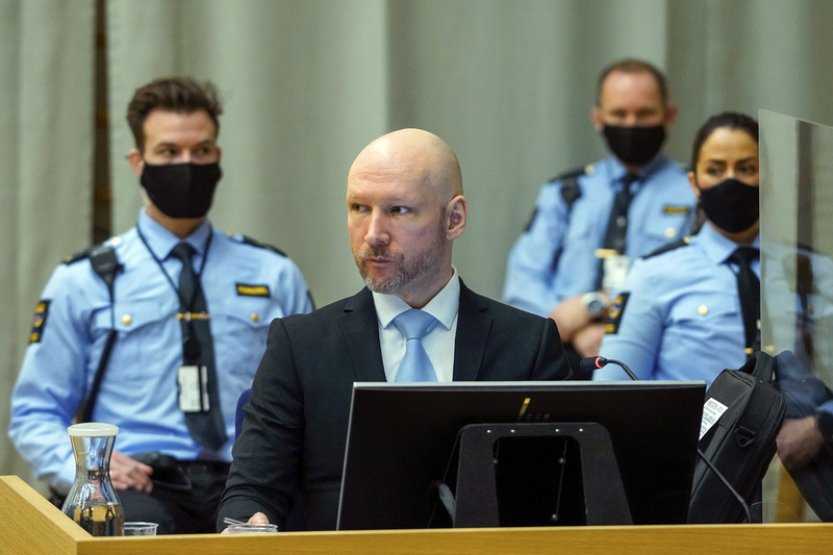 Extremista Breivik u soudu neuspěl se žalobou na norský stát kvůli samovazbě
