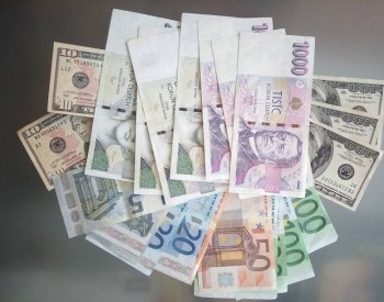 Koruna dál prohlubuje dvouleté minimum vůči euru, ztrácí i na dolar