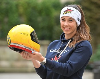 Fernstädtová a Drahoňovský mají stříbro v mixu na SP skeletonistů v Altenbergu