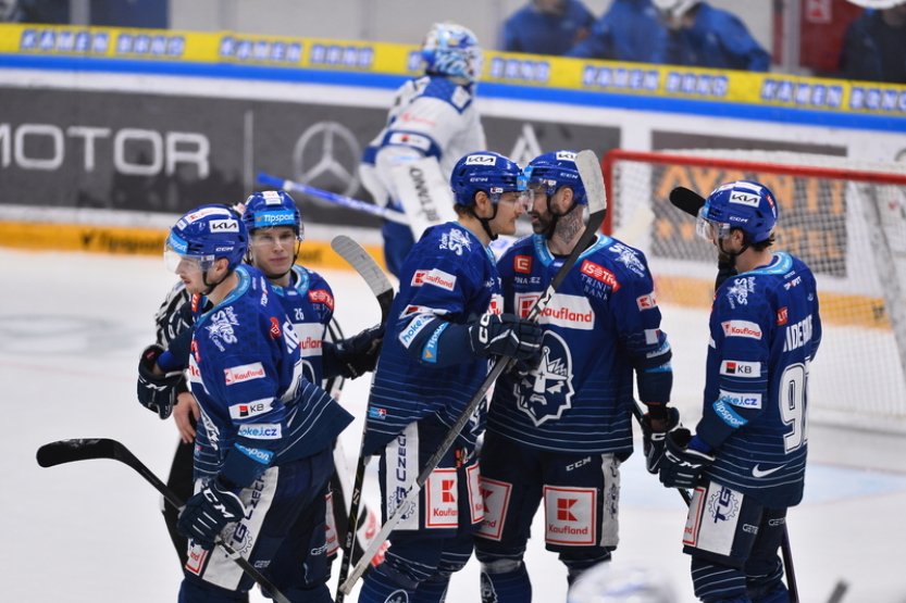 Kladno zvítězilo v Brně 3:2 a uspělo po sérii 17 porážek