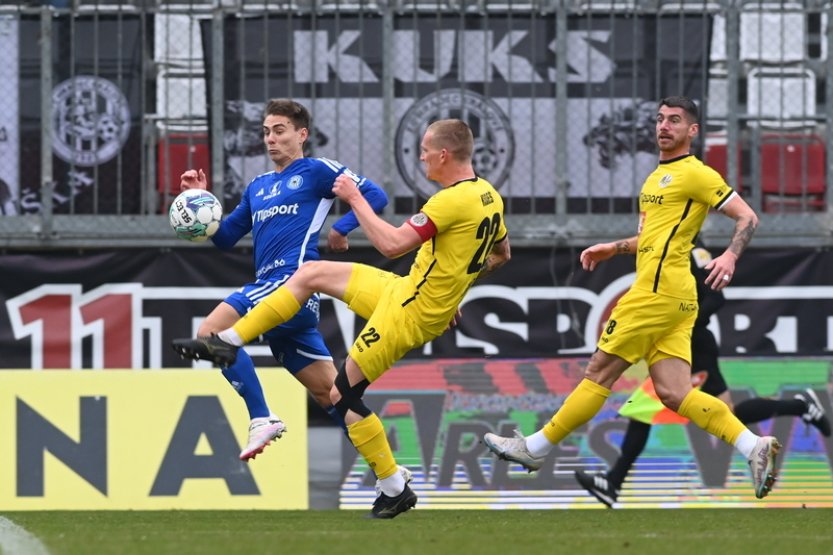 Olomouc remizovala doma v lize s Hradcem Králové 0:0