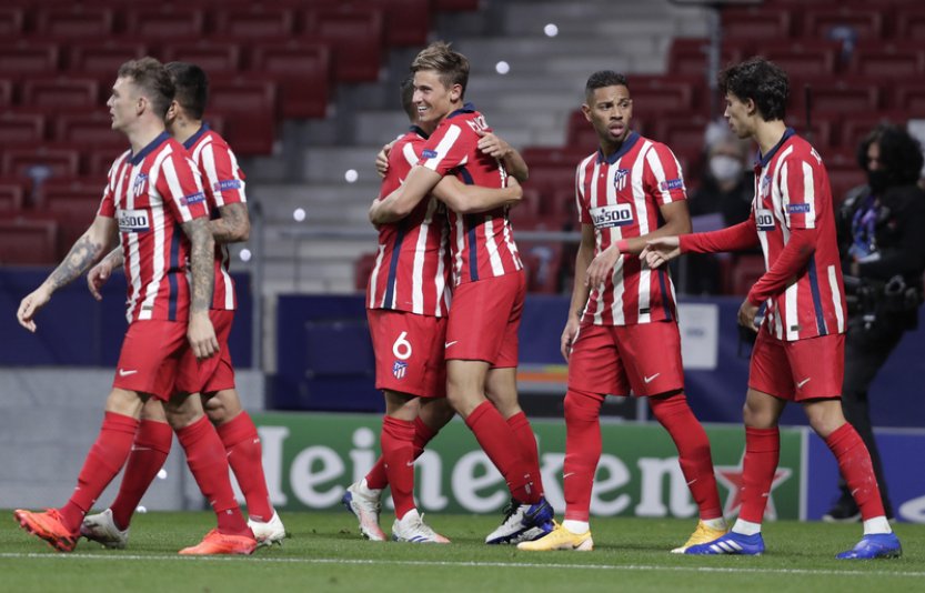 Atlético Madrid po dvou ligových ztrátách deklasovalo Las Palmas 5:0