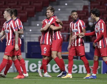 Atlético Madrid po dvou ligových ztrátách deklasovalo Las Palmas 5:0