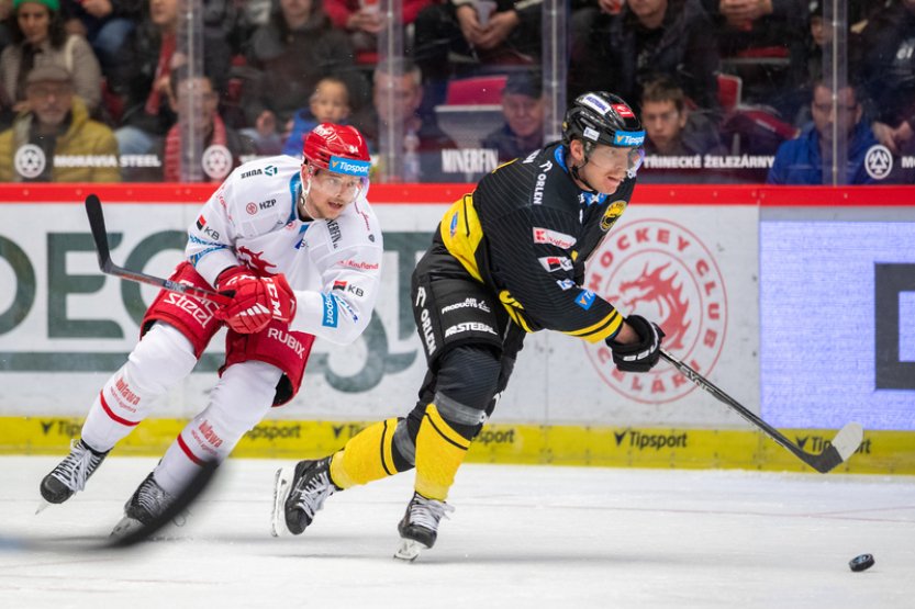 Třinec si zajistil vítězstvím nad Litvínovem přímý postup do čtvrtfinále
