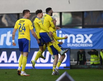 Zlín otočil zápas s oslabeným Slováckem a poprvé na jaře vyhrál