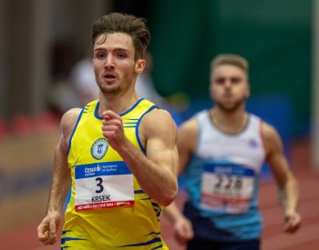 Čtvrtkař Krsek se jako druhý Čech dostal v hale pod 46 sekund a má limit pro HMS