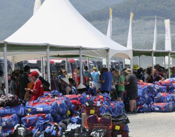 Organizátoři setkání skautů v Koreji čelí výzvám, aby akci ukončili