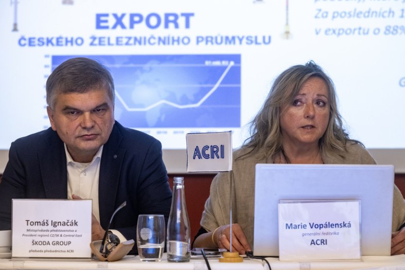 Český železniční průmysl loni zvýšil obrat o sedm procent, zvýšil se také vývoz