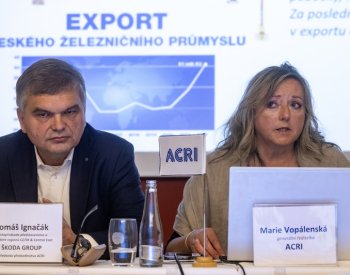 Český železniční průmysl loni zvýšil obrat o sedm procent, zvýšil se také vývoz