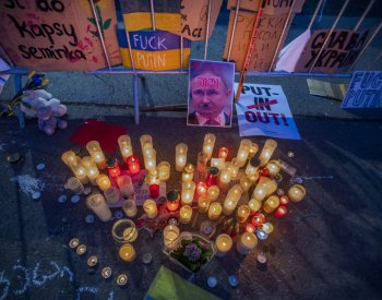 Festivaly před ruským velvyslanectvím v Praze zahrají proti násilí na Ukrajině