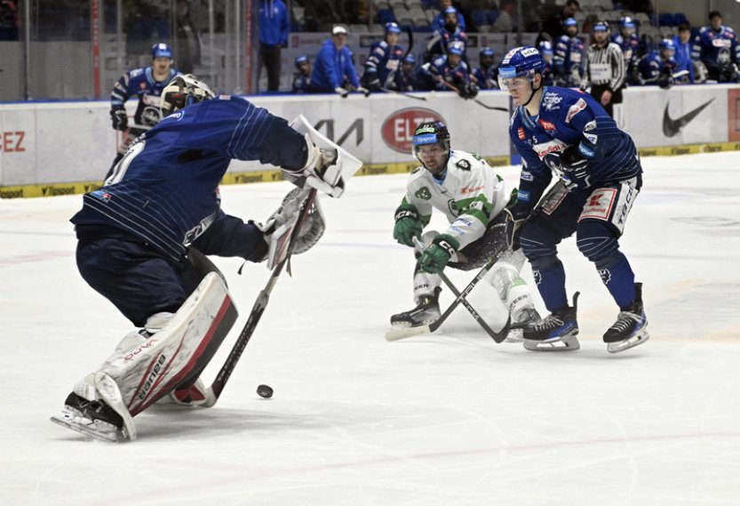 Hokejisté Kladna prohráli s Mladou Boleslaví a opět je čeká baráž o udržení