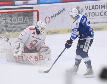 Hokejisté Brna vyhráli v Olomouci po nájezdech, které rozhodl Flek