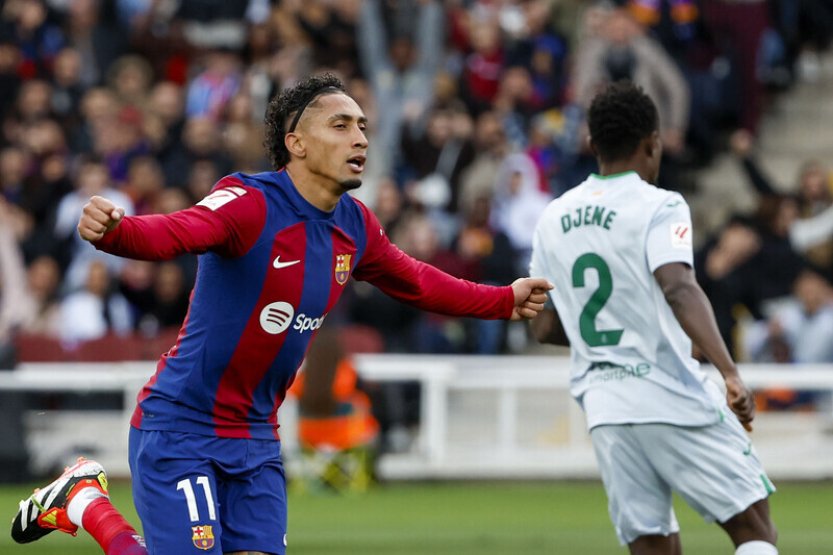 Barcelona se po výhře 4:0 nad Getafe posunula ve španělské lize na druhé místo