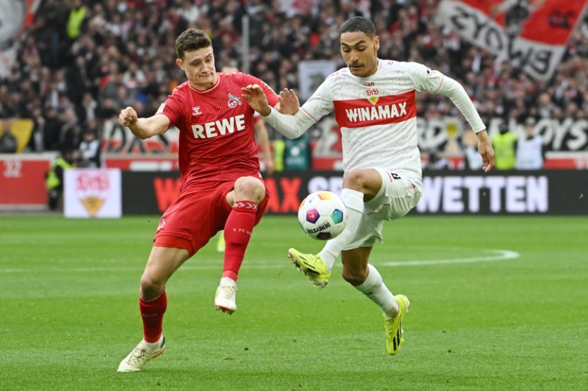 Stuttgart remizoval s Kolínem nad Rýnem 1:1 a na první místo ztrácí 14 bodů
