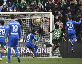 Empoli zvítězilo v italské lize v Sassuolu 3:2 a pošesté v řadě neprohrálo