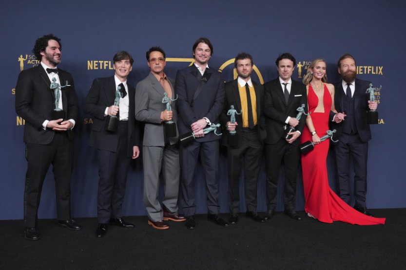 Hlavní cenu amerického Sdružení filmových a televizních herců má Oppenheimer