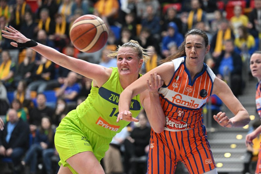 Basketbalistky USK Praha mohou ve Schiu stvrdit postup do Final Four EL