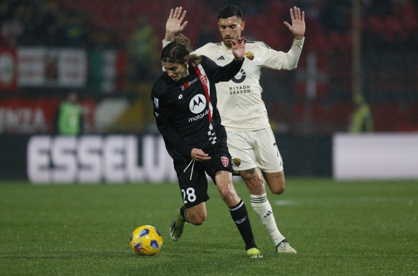 AS Řím zvítězil v Monze 4:1 a posunul se na páté místo neúplné tabulky