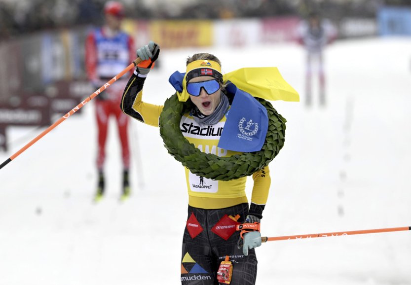 Jubilejní 100. ročník Vasova běhu ovládli Norové