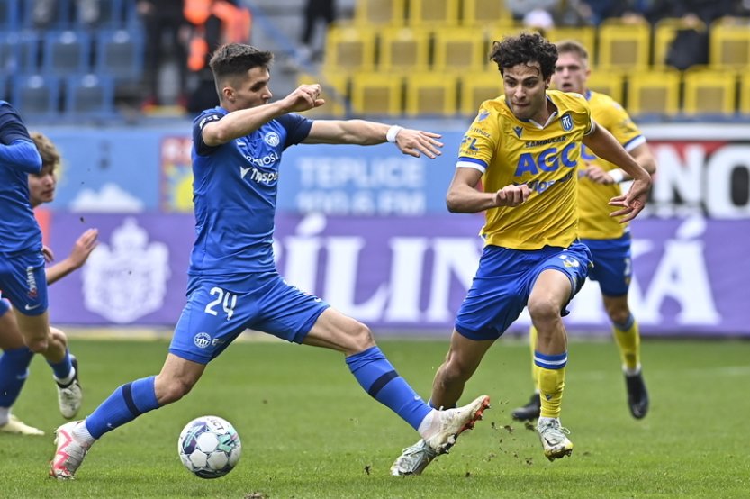Teplice doma porazily Liberec a v lize poskočily na sedmé místo