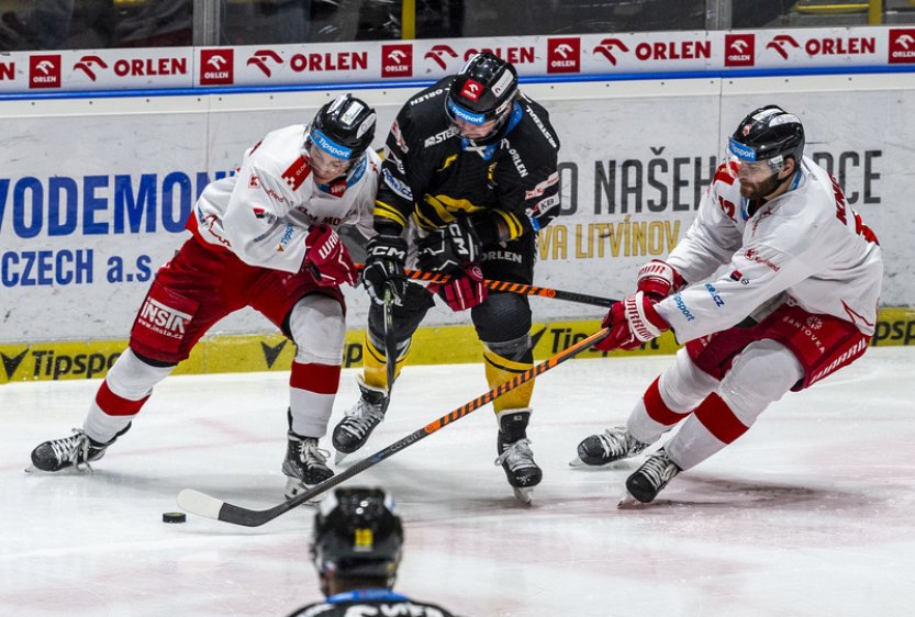 Litvínov vyhrál v Olomouci na nájezdy, skončil pátý a vyzve Plzeň