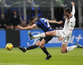 Inter Milán po výhře nad Janovem vede italskou ligu už o 15 bodů