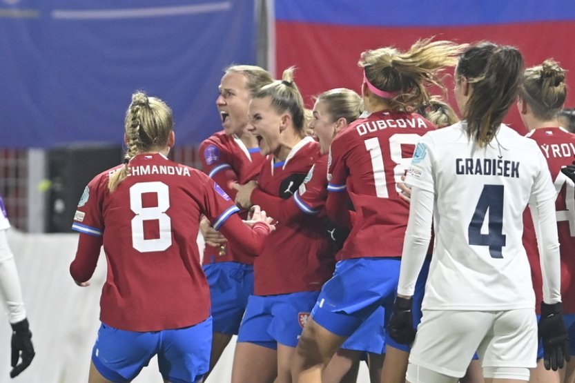 České fotbalistky vyzvou v kvalifikaci o ME mistryně světa Španělky