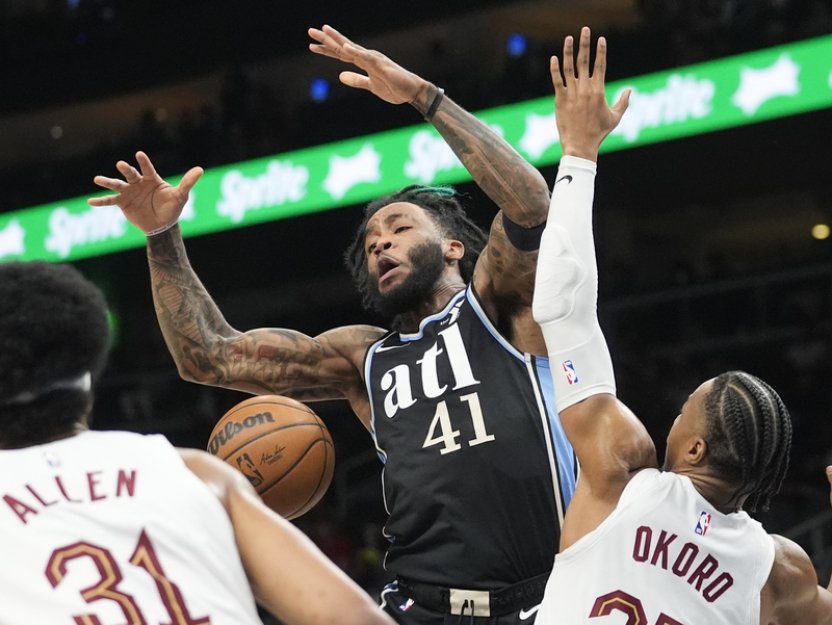 Krejčí odehrál v NBA přes tři minuty, jeho Atlanta porazila Cleveland