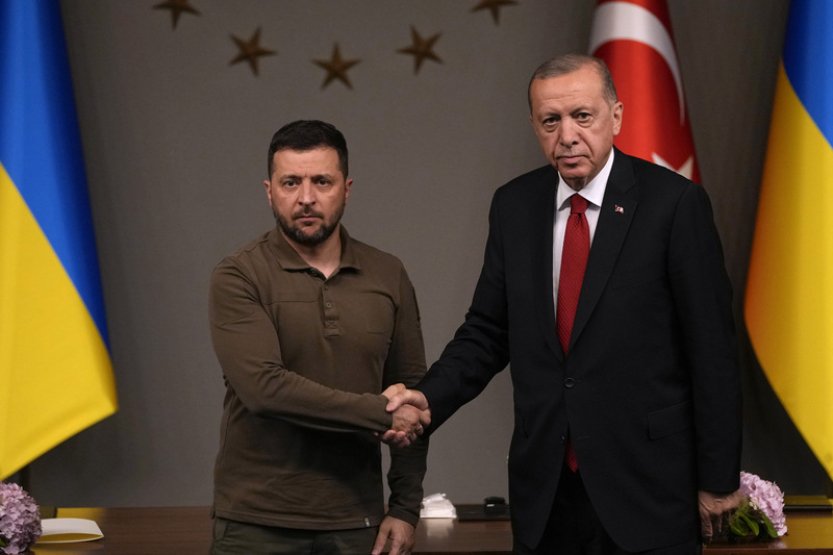 Zelenskyj v pátek navštíví Turecko, setká se s Erdoganem