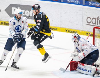 Jurčíkův gól v 76. minutě na ledě Plzně zajistil Litvínovu postup do čtvrtfinále