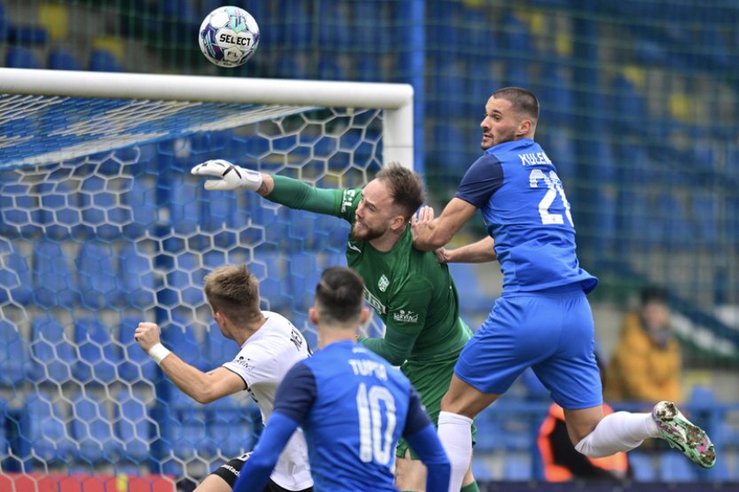 Rabušic rozhodl z penalty o výhře Liberce, Karviná zůstala v lize poslední
