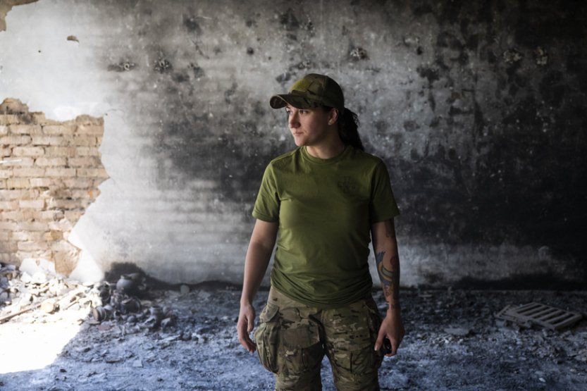 Ukrajinské ženy se čím dál víc prosazují v armádě, i na velitelských postech