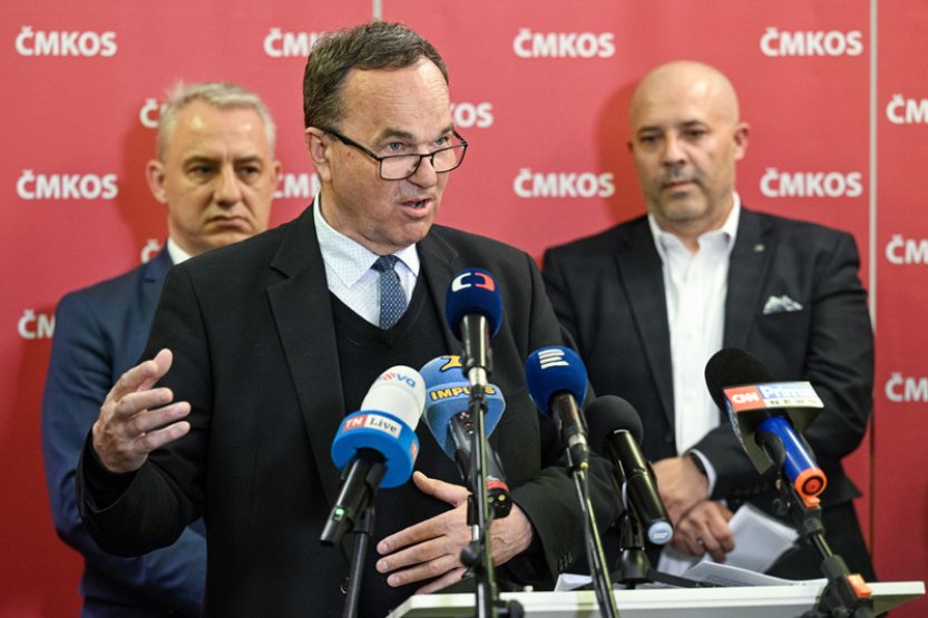 Místopředseda ČMKOS Vít Samek rezignoval na svou funkci