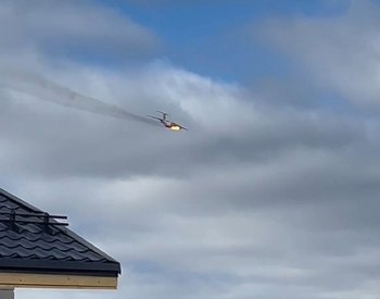 Východně od Moskvy havarovalo vojenské dopravní letadlo s 15 lidmi