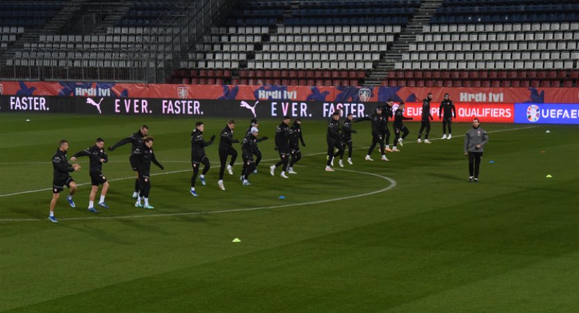 Čeští fotbalisté odehrají generálku na ME se Severní Makedonií v Hradci Králové