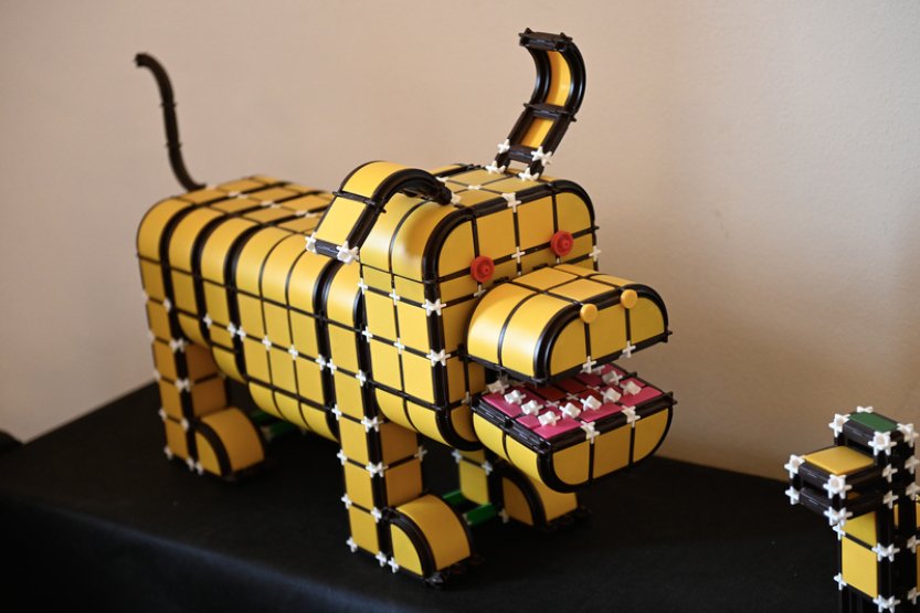 Zámek v Holešově na Kroměřížsku vystavuje modely ze stavebnice Seva