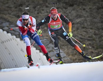 Biatlonový sprint v Canmore vyhrál J. T. Bö, Krčmář obsadil 33. místo