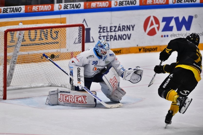 Hokejisté Litvínova vyhráli v prvním čtvrtfinále v Brně 2:1 po nájezdech