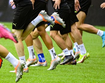 Fotbalisté si poprvé zatrénovali pod Haškem, hráči si atmosféru pochvalují