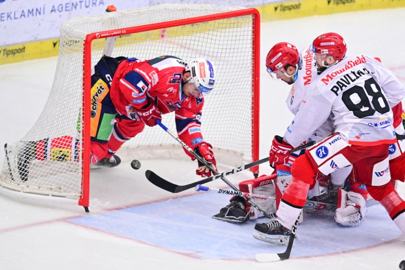 Hradec zdolal Pardubice po nájezdech a snížil na 1:2 na zápasy