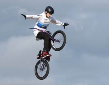 Miculyčová další medaili nezískala, na MS ve freestyle BMX byla devátá
