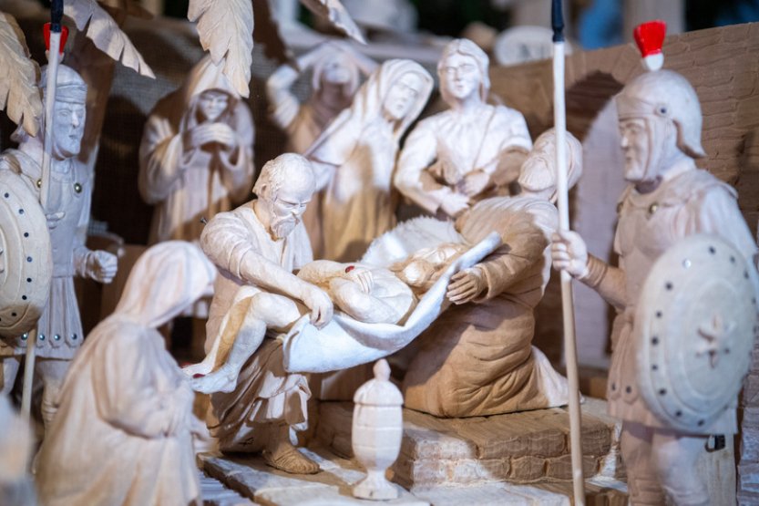 Jediný pašijový betlém v ČR v Bechyni zahrnuje více než dvě stovky postav