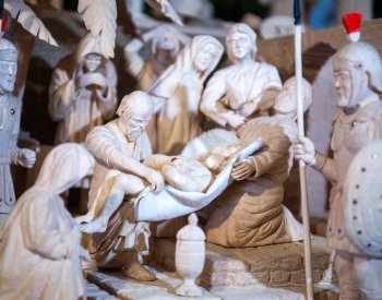 Jediný pašijový betlém v ČR v Bechyni zahrnuje více než dvě stovky postav