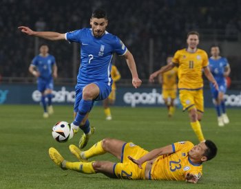 Zbývajícím soupeřem českých fotbalistů na Euru bude buď Gruzie, nebo Řecko