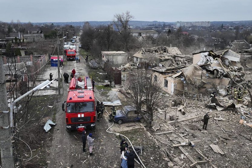 Rusko podniklo rozsáhlý úder na Ukrajinu, mířilo na energetiku